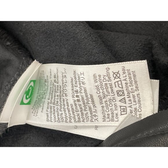 J.Crew Womens Black Faux Leather Pants Slim Fit Cropped Size 27 - Picture 7 of 8